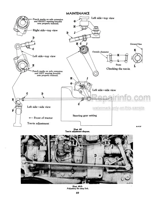 Photo 4 - Case IH 350 Supplement And Operators Manual Utility Tractor
