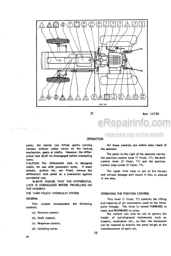 Photo 5 - Case IH 384 238 Operators Manual Industrial Tractor