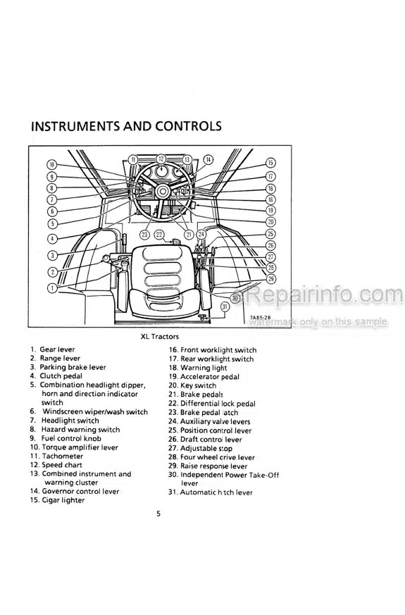 Photo 6 - Case 385 485 585 685 785 885 385XL 485XL 585XL 685XL 785XL 885XL 248 258 278 Hyd 268 Hyd 85 Operators Manual Tractor 1135080R5
