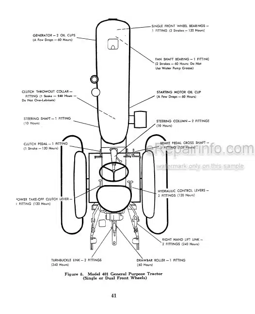 Photo 3 - Case IH 400 Operators Manual Diesel Tractor