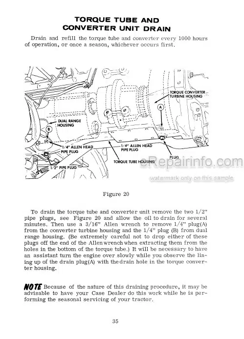 Photo 3 - Case IH 430 530 Operators Manual Tractor 8262800 - 8297801