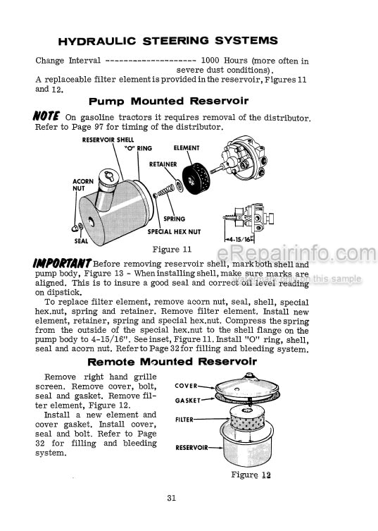 Photo 5 - Case IH 430 530 Operators Manual Tractor