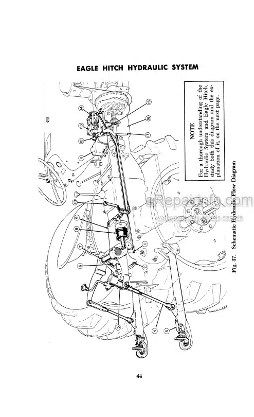 Photo 4 - Case IH 430 Series Operators Manual Gasoline Tractor