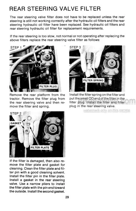 Photo 1 - Case IH 4494 Operators Manual Tractor