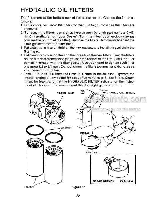 Photo 4 - Case IH 4494 Operators Manual Tractor