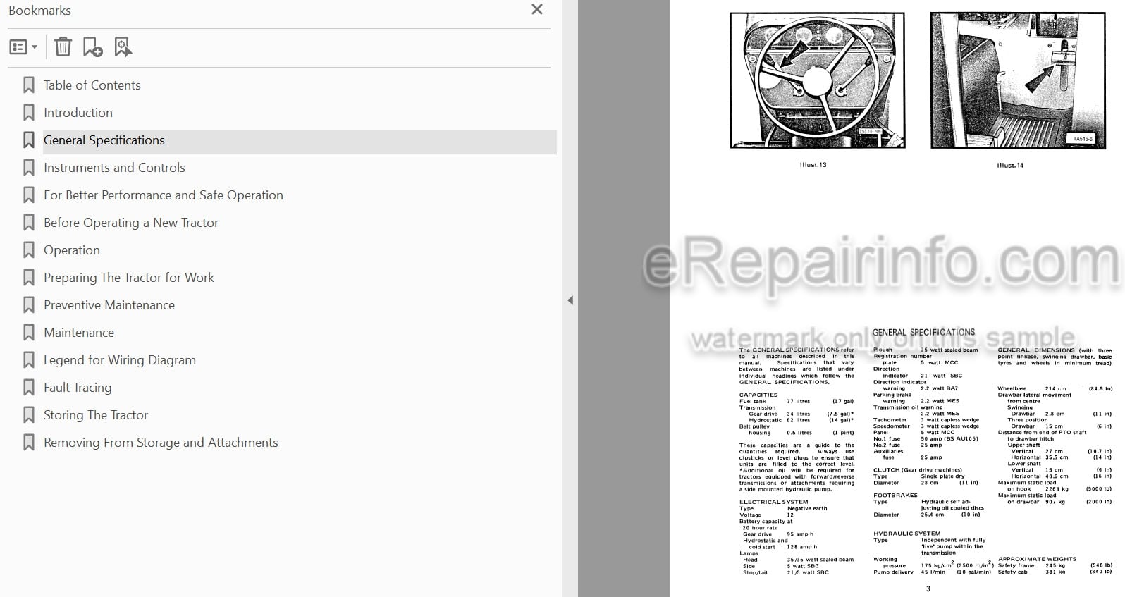 Photo 3 - Case IH 454 474 475 574 674 2400 2500 Operators Manual Tractor And Industrial Tractor