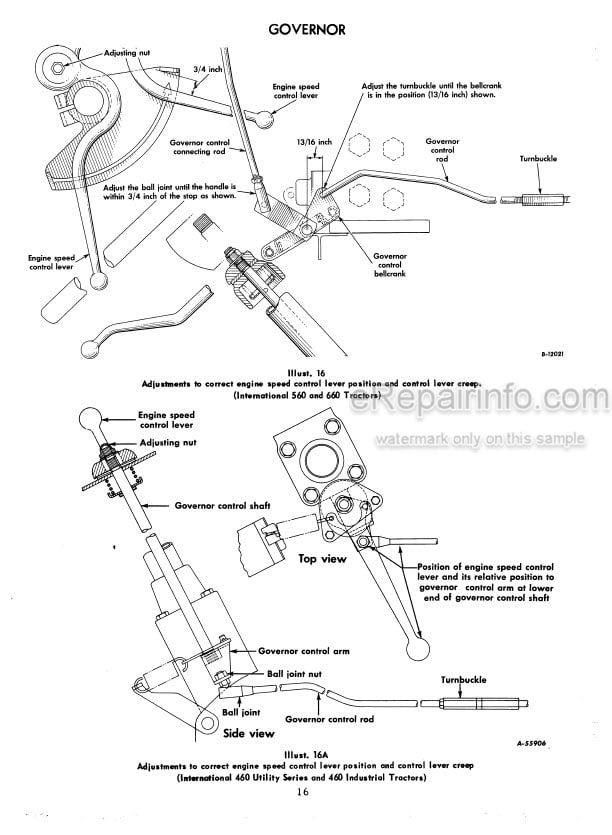 Photo 5 - Case IH 460 560 660 Operators Manual Tractor