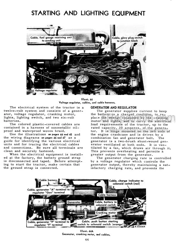 Photo 7 - Case IH 460 560 660 Operators Manual Tractor