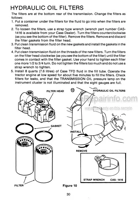 Photo 4 - Case IH 4690 Operators Manual Tractor