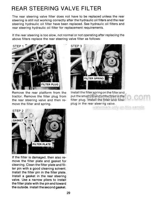 Photo 1 - Case IH 4694 Operators Manual Tractor