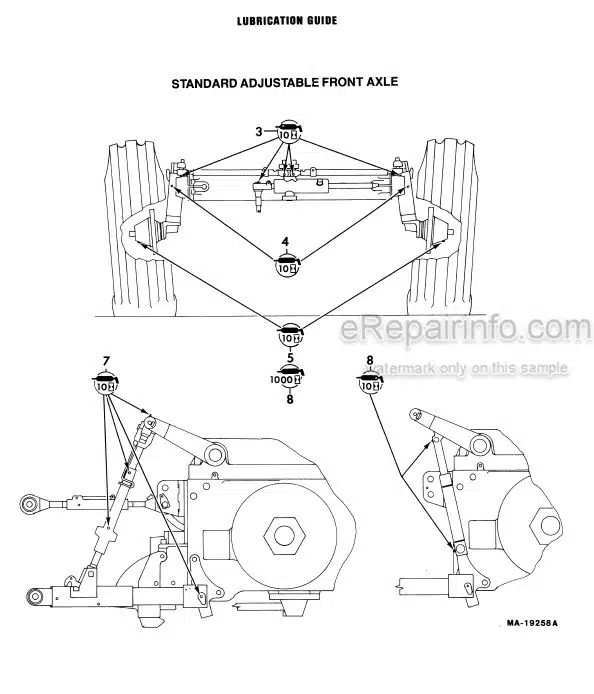 Photo 4 - Case IH 5088 5288 5488 Operators Manual Tractor