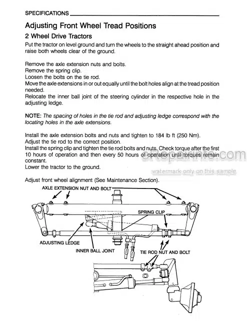 Photo 3 - Case IH 533 633 733 833 933 Operators Manual Tractor