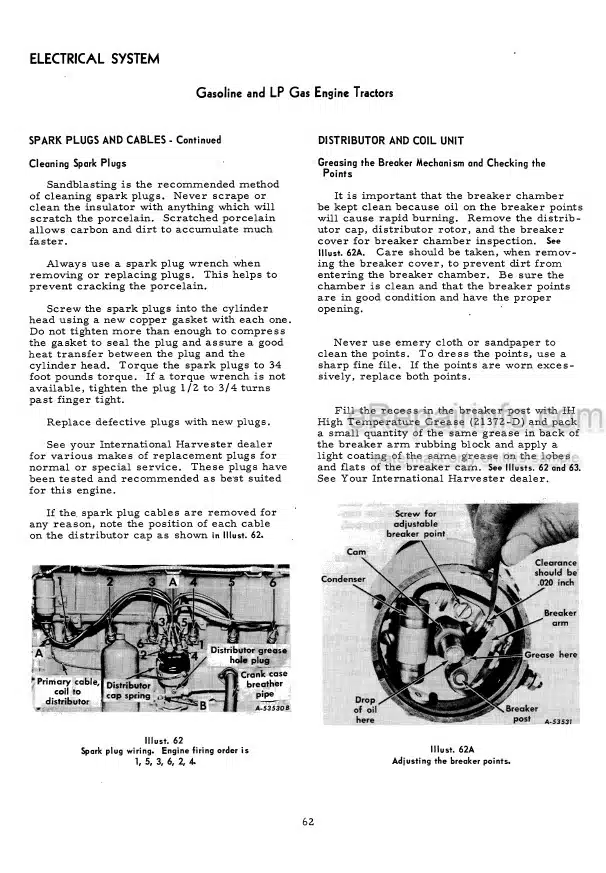 Photo 1 - Case IH 606 Operators Manual Tractor