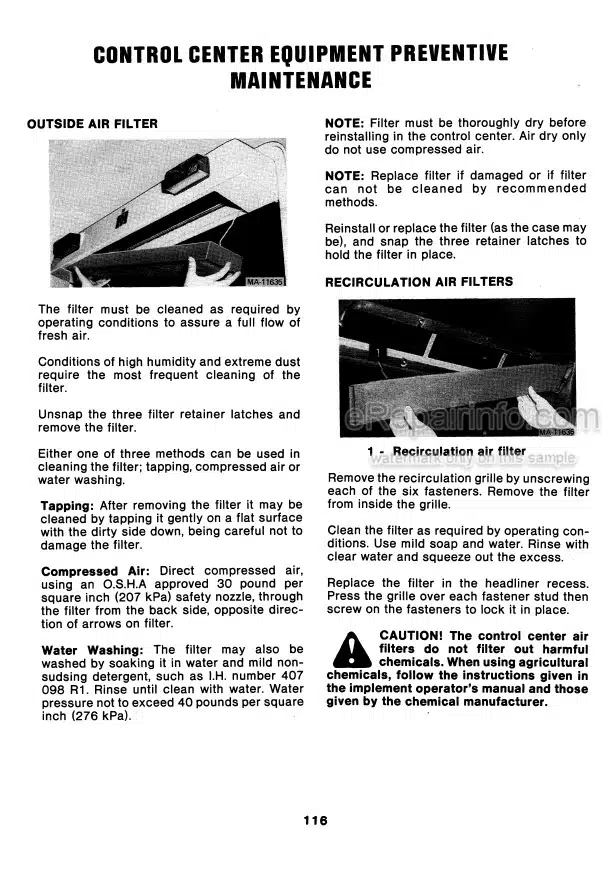 Photo 1 - Case IH 6388 6588 6788 Operators Manual Tractor
