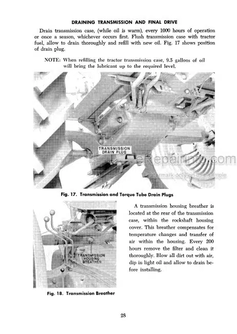 Photo 6 - Case IH 656 Operators Manual Tractor