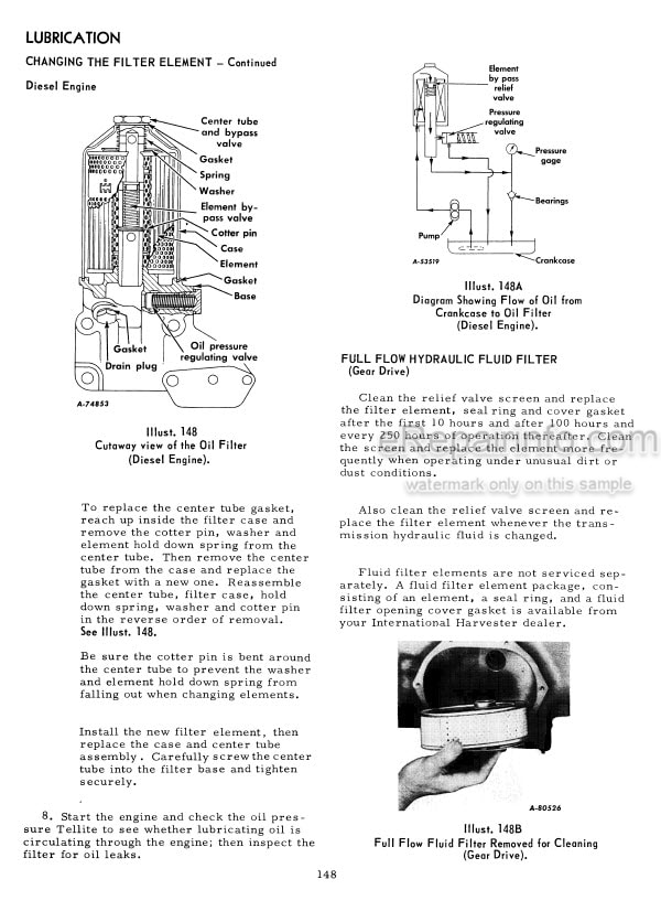 Photo 3 - Case IH 656 Operators Manual Tractor