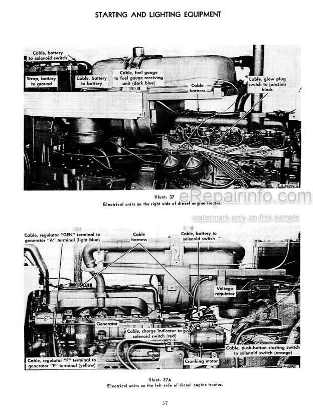 Photo 3 - Case IH 660 Operators Manual Diesel Tractor