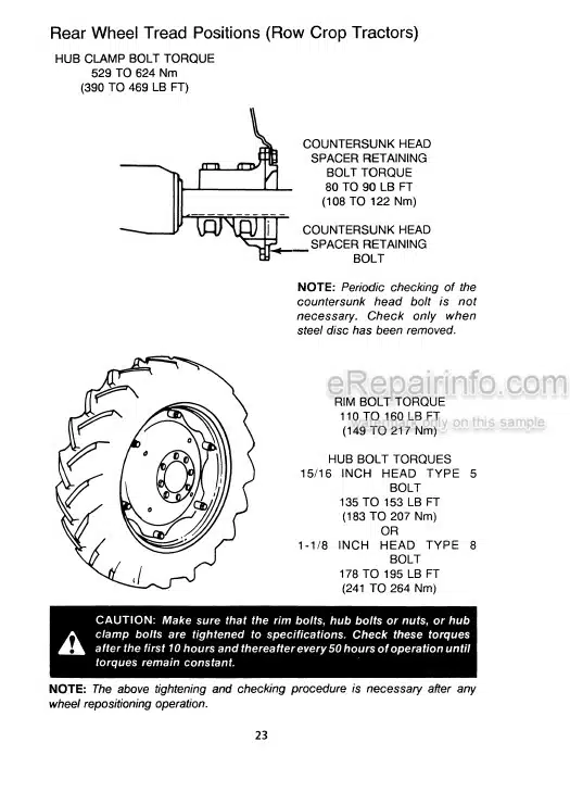 Photo 3 - Case IH 685 Operators Manual Tractor