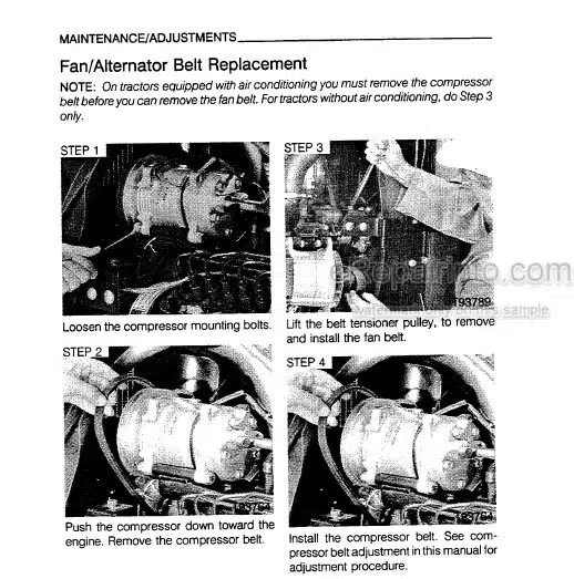 Photo 1 - Case IH 7130E 7140E Operators Manual Tractor 9-15442