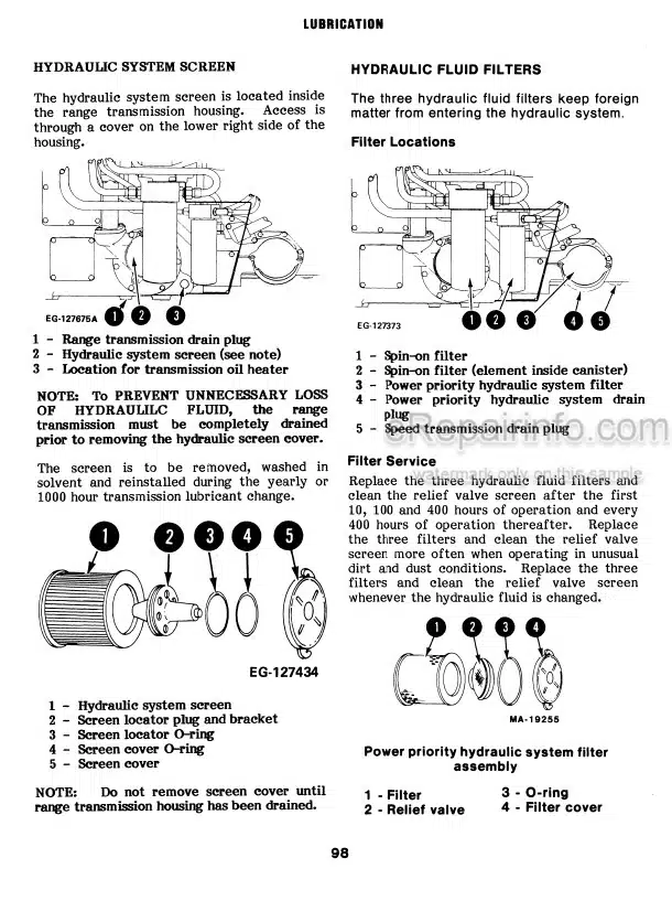 Photo 5 - Case IH 7288 7488 Operators Manual Tractor