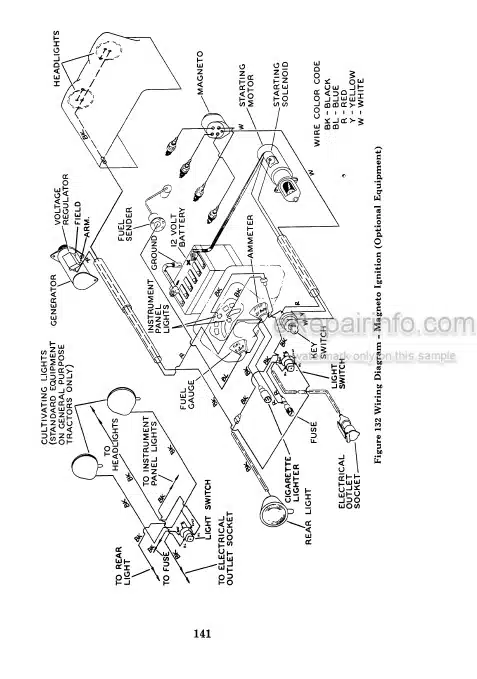 Photo 4 - Case IH 730 830 Operators Manual Tractor 9-852