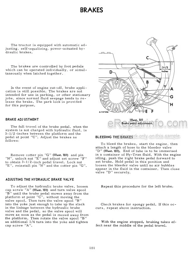 Photo 3 - Case IH 756 Operators Manual And Supplements Tractor