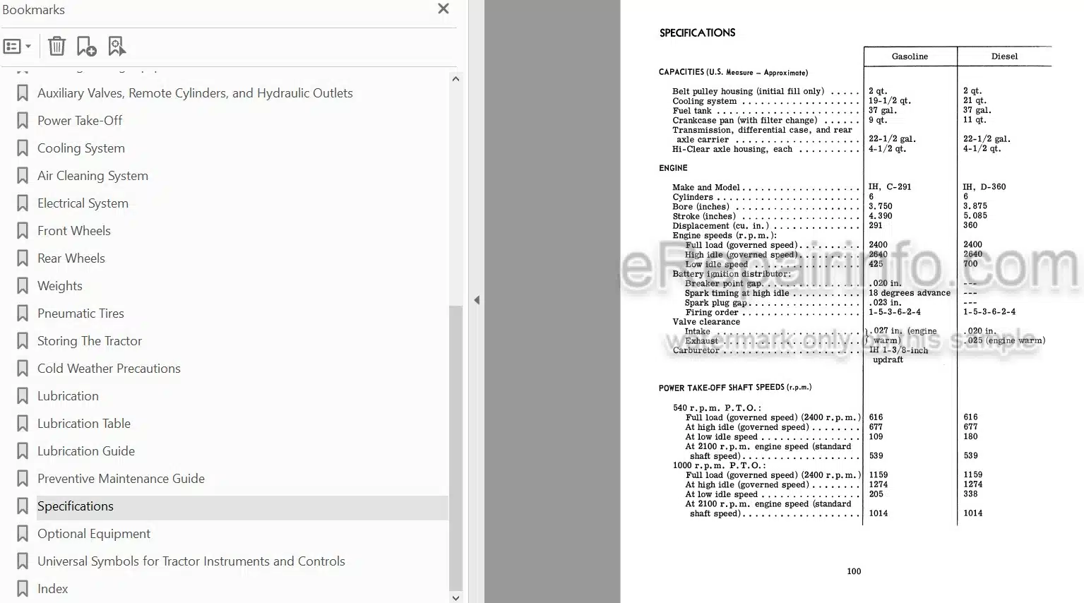 Photo 4 - Case IH 766 Operators Manual Tractor 1084180R1