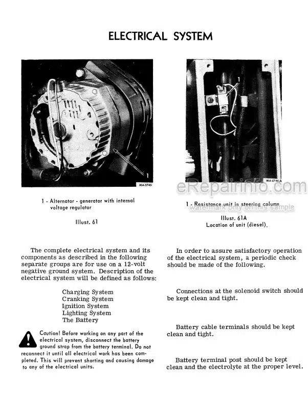 Photo 3 - Case IH 766 Operators Manual Tractor 1084204R1