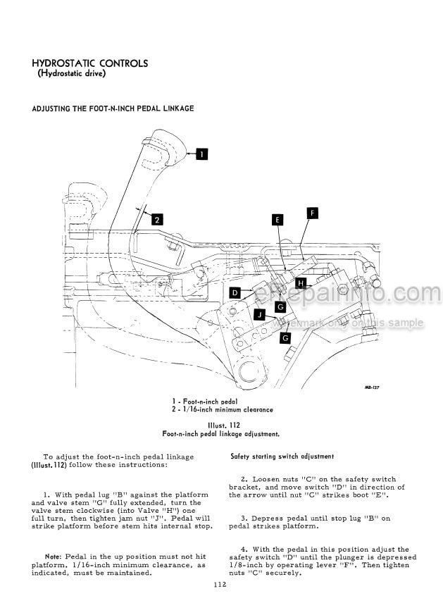 Photo 4 - Case IH 826 Supplements And Operators Manual Tractor