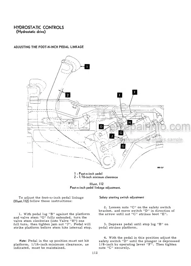 Photo 4 - Case IH 826 Supplements And Operators Manual Tractor