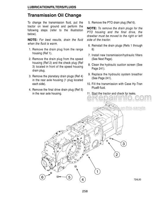 Photo 4 - Case IH 8910 8920 Operators Manual Tractor