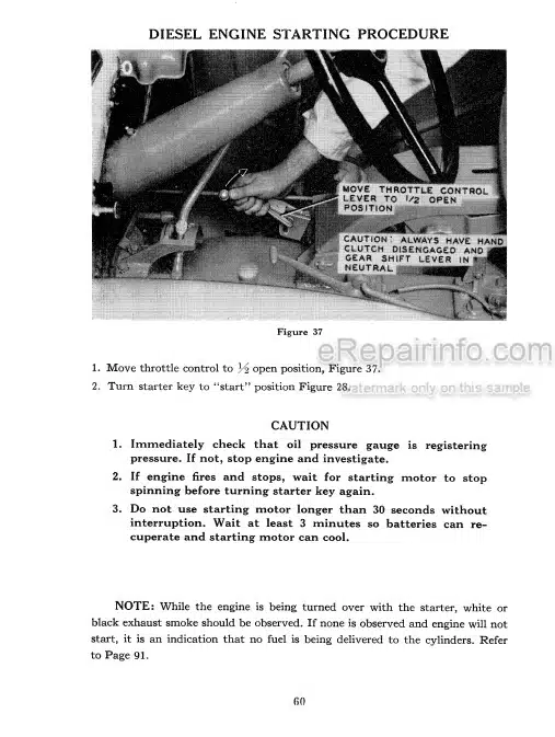 Photo 5 - Case IH 900 Operators Manual Diesel Wheel Tractor