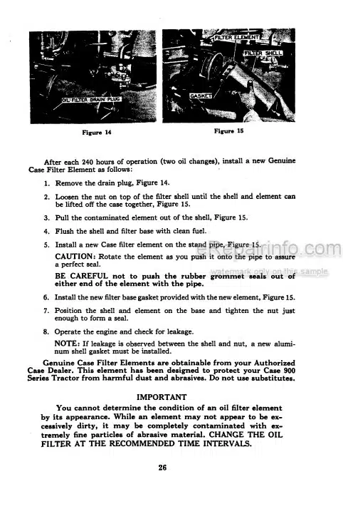 Photo 5 - Case IH 8910 8920 Operators Manual Tractor