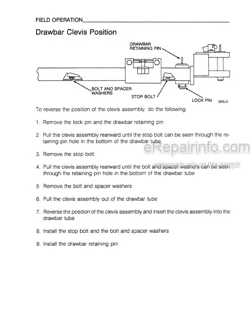Photo 5 - Case IH 9170 9180 Operators Manual Tractor JCB0003600 -