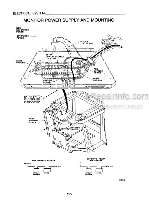 Photo 3 - Case IH 9210 9230 Operators Manual Tractor