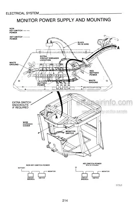 Photo 4 - Case IH 9250 Operators Manual Tractor