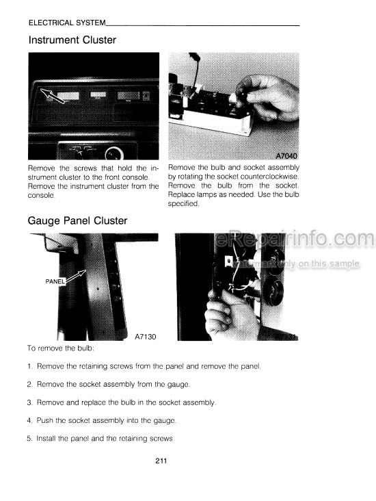 Photo 6 - Case IH 9240 9260 Operators Manual Tractor