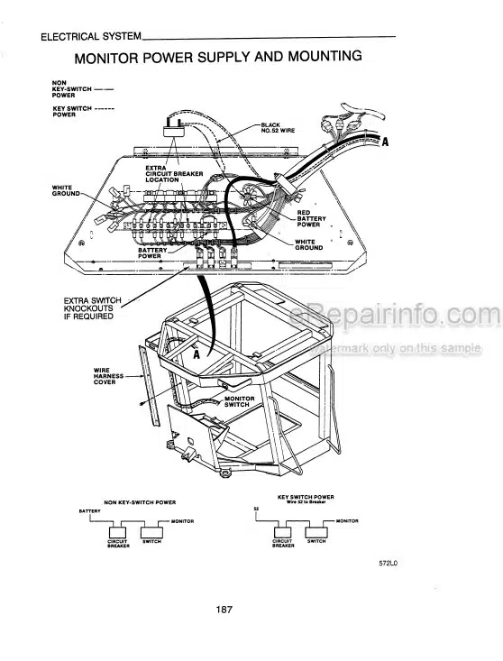 Photo 3 - Case IH 9270 9280 Operators Manual Tractor