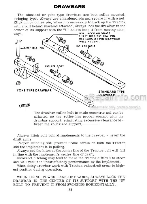 Photo 5 - Case IH 930 Comfort King Operators Manual Tractor