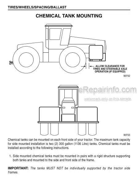 Photo 4 - Case IH 9350 Operators Manual Tractor