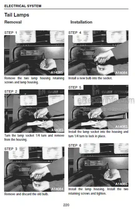 Photo 2 - Case IH 9370 9380 9390 Operators Manual Tractor