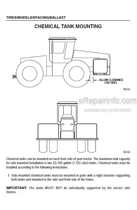 Photo 4 - Case IH 9370 9380 9390 Operators Manual Tractor