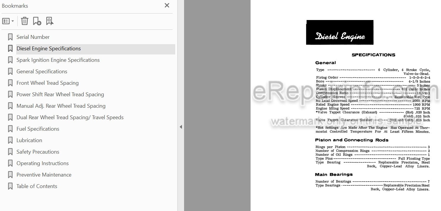 Photo 4 - Case IH 970 Operators Manual Tractor -8675001