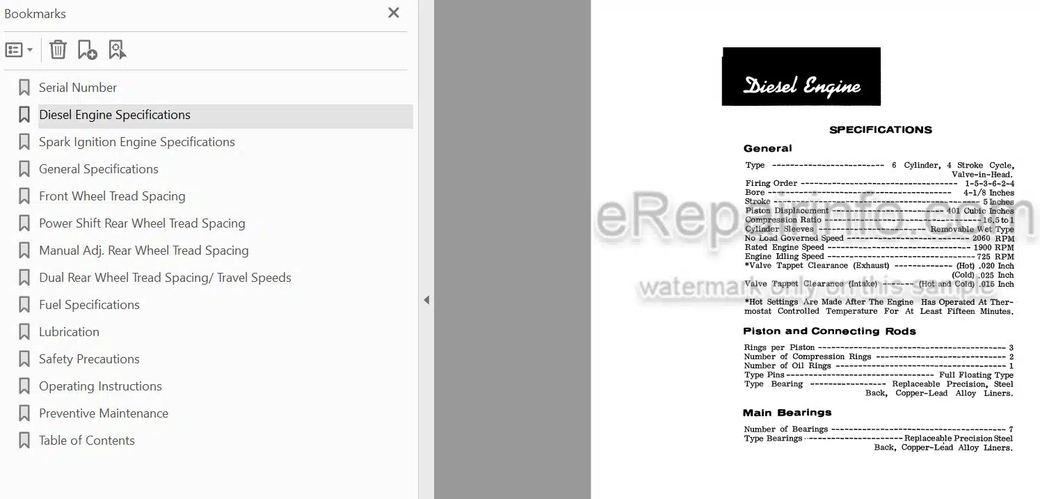 Photo 4 - Case IH 970 Operators Manual Tractor -8675001