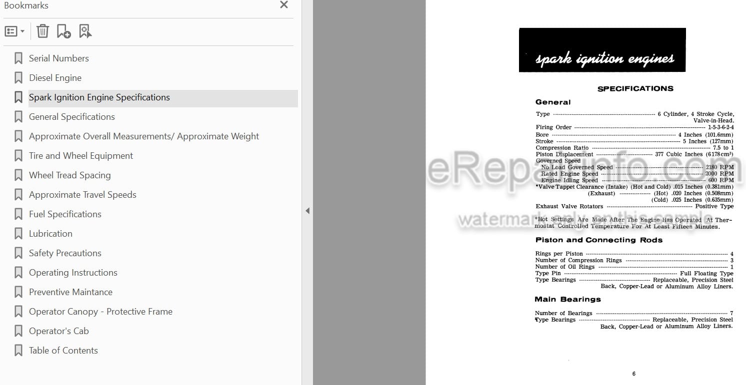 Photo 4 - Case IH 970 Operators Manual Tractor 8693001-
