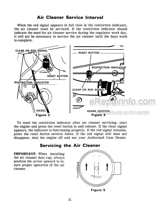 Photo 3 - Case IH 970 Operators Manual Tractor 8693001-