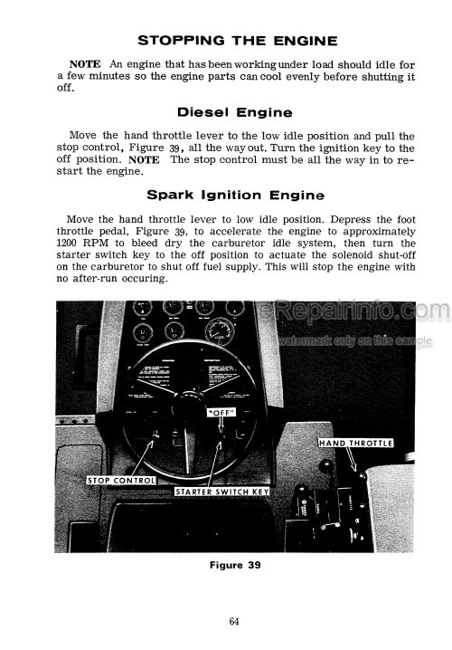 Photo 13 - Case IH 970 Operators Manual Tractor 8693001-