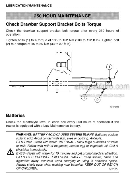 Photo 4 - Case IH C50 C60 C70 C80 C90 C100 Operators Manual Tractor