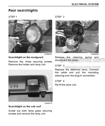 Photo 3 - Case IH CVX120 CVX130 CVX150 CVX170 Operators Manual Tractor -DBD0080555