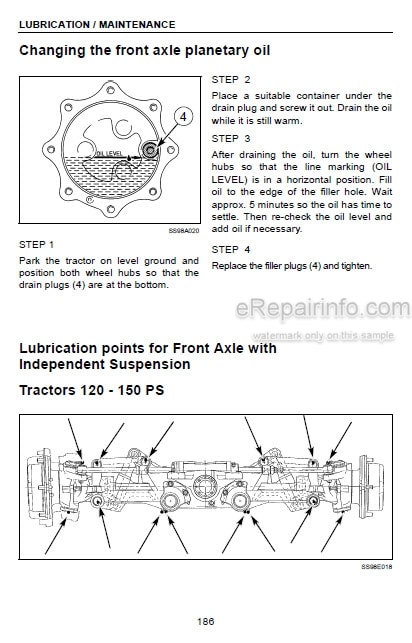Photo 5 - Case IH CVX120 CVX130 CVX150 CVX170 Operators Manual Tractor -DBD0080555